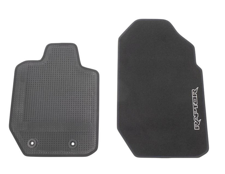Original Ford Ranger 02/2019-06/2022 Alfombrillas de terciopelo color negro