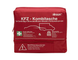 Kalff* Paquete de seguridad con bolsa de tela en color rojo,Nano 