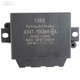 Ford Kuga 2008-2012 Módulo Ayuda Estacionamiento Negro 1715258