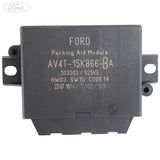 Ford Kuga 2008-2012 Módulo Ayuda Estacionamiento Negro 1715258