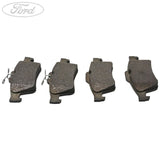 Kit de pastilla de freno trasera con pinza Motorcraft original para Ford Transit Connect 2177229