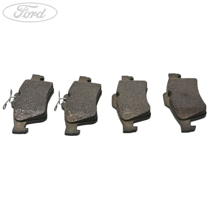 Kit de pastilla de freno trasera con pinza Motorcraft original para Ford Transit Connect 2177229