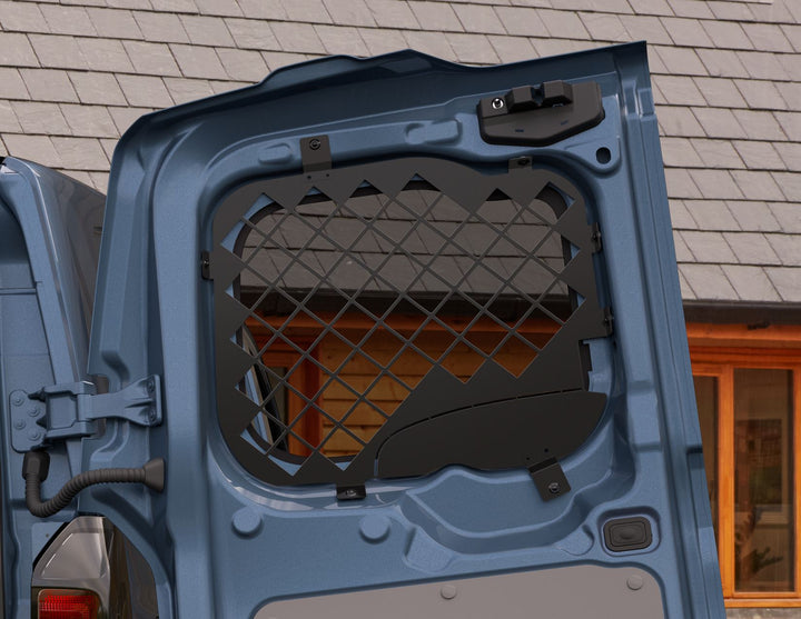 Original Ford Transit Custom Dispositivo de protección en ventanilla posterior para puertas de carga.