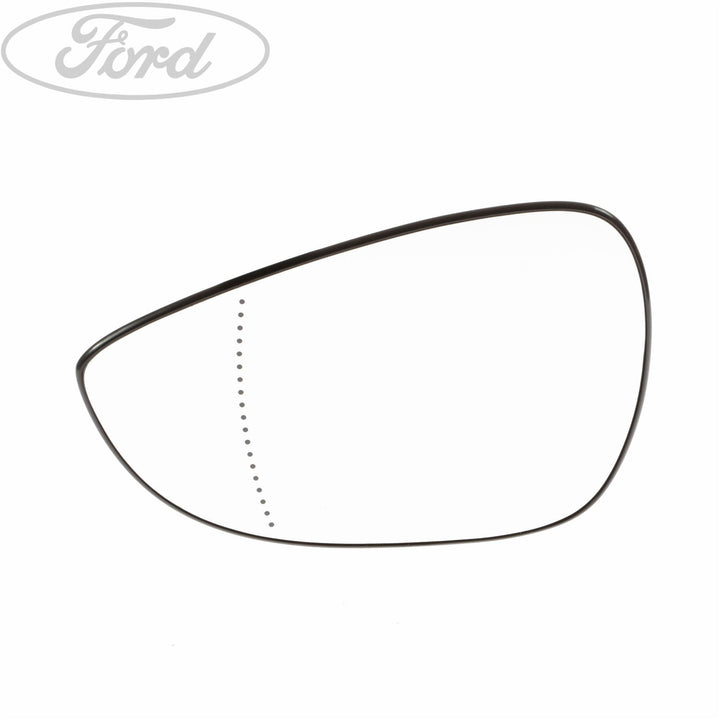 Cristal del espejo retrovisor izquierdo N/S (lado del conductor) original para Ford Fiesta 1671414