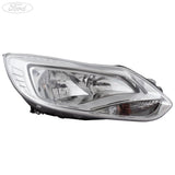Ford Focus 2011-2019 Faro LD LI Halógeno Aluminio Negro 1873925