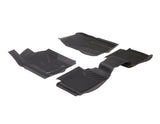 Kit de alfombrillas de goma delanteras y traseras Ranger automática 2022+ negro excepto Raptor y Platinum