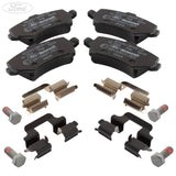 Juego de pastillas de freno para ejes trasero original para Ford Galaxy Mondeo S-Max Motorcraft 1916606