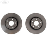 Discos de freno delanteros ventilados de 278 mm originales para Ford Focus C-Max  1790221