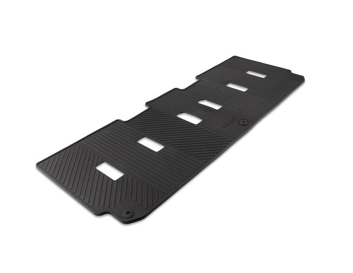 Tourneo Custom Alfombrillas de goma traseras, en color negro, para la segunda o tercera fila de asientos.