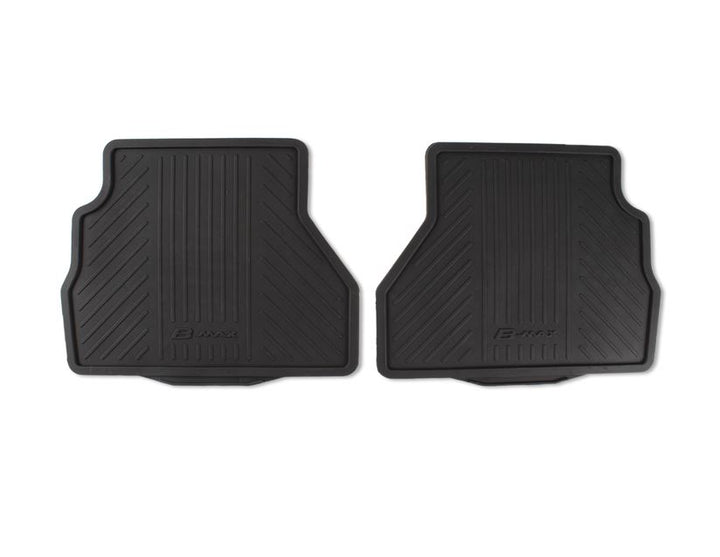 Original Ford B-MAX desde 01/2012 Alfombrillas de goma traseras,en color negro.