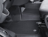 Original Ford Juego de alfombra de piso delantera Velour negro AMkK2JB130B18MA3JA6 2362483