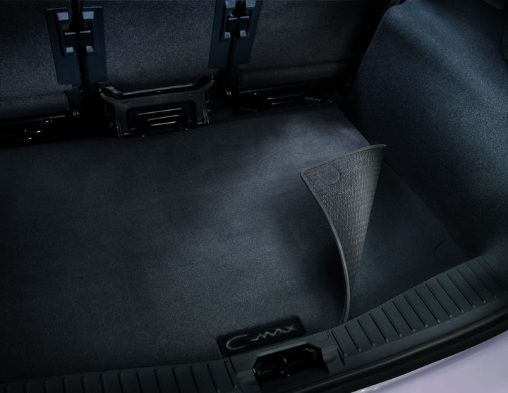 Original Ford C-MAX desde 11/2010 Alfombra para el maletero en color negro