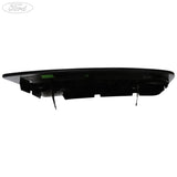 Cristal del espejo retrovisor gran angular marco negro O/S (lado del pasajero) Power Fold original para Ford Transit 1823995