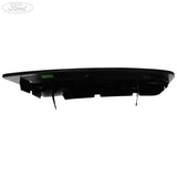 Cristal del espejo retrovisor gran angular marco negro O/S (lado del pasajero) Power Fold original para Ford Transit 1823995