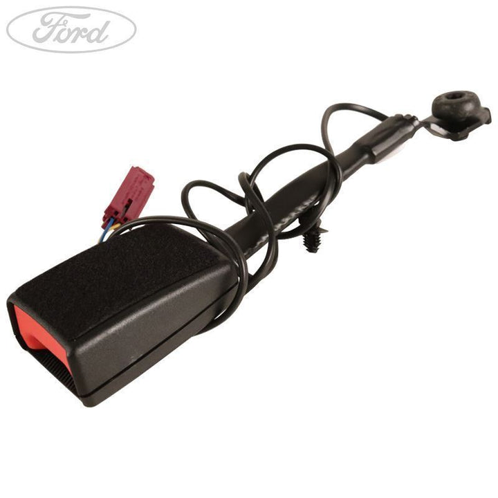 Hebilla del cinturón de seguridad delantero N/S (lado del conductor) con cable de sensor original para Ford C-Max 10–15 1854703