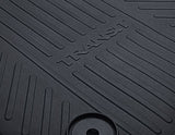 Tourneo Custom Alfombrillas de goma delanteras, en color negro.