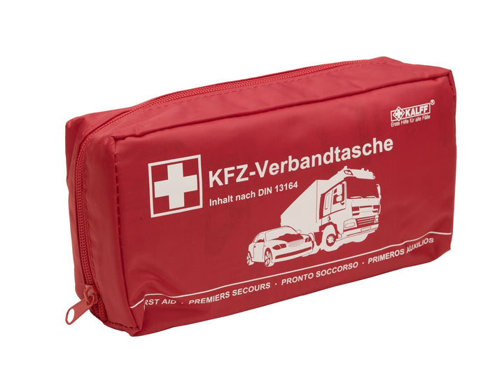 Original Ford Kalff Kit de primeros auxilios en bolsa de nylon roja, Nano 2646575