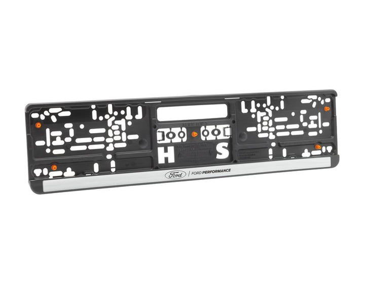 Original Ford Fiesta Focus Van 2019-2021 Soporte de matrícula plateado 2569822