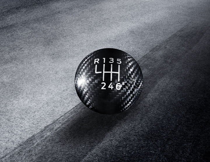 Pomo palanca cambios 6 velocidades negro carbono Mustang 2015–2023 Ford Performance