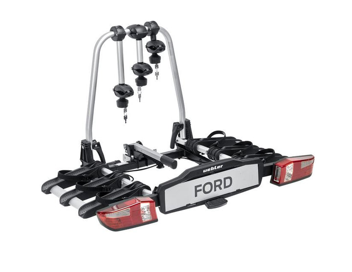 Uebler* Portabicicletas trasero X31-S,para tres bicicletas,inclinable 60°.