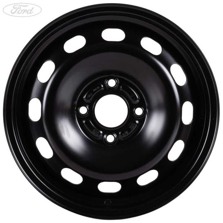 Fiesta 2008-2019 Conjunto De Rueda De Acero 6J x 15 Negro