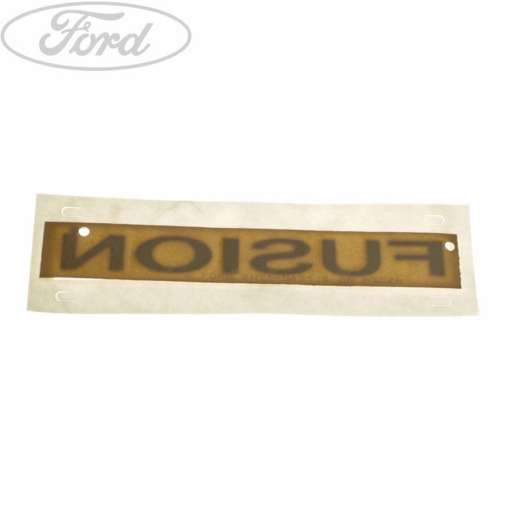 Placa con emblema Fusion para portón trasero original para Ford Fiesta Fusion 02-12 1206127