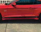 Original Ford Mustang Bandas laterales Ford Performance Tri-Bar con inscripción Mustang