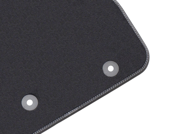 Original Ford Juego de alfombra de piso delantera Velour negro AMkK2JB130B18MA3JA6 2362483