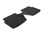 Original Ford Fiesta 09/2008-06/2017 Alfombrillas de goma traseras