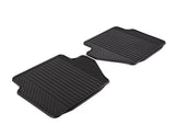 Original Ford Fiesta 09/2008-06/2017 Alfombrillas de goma traseras