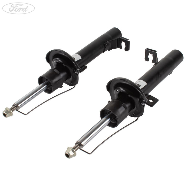Kit de puntal de amortiguador delantero O/S (lado del pasajero) y N/S (lado del conductor) original para Ford Fiesta 04-08 1919358