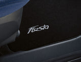 Original Ford Fiesta 2008-2011 Alfombrillas de felpa para el frente, negras 1553625