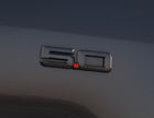 Original Ford Performance Mustang GT 2017+ Emblema de ala delantera O/S 5.0 negro 1912897
