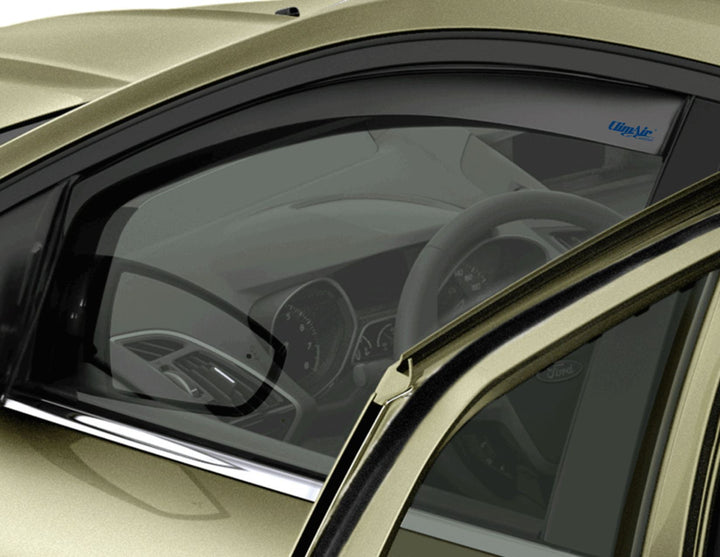 Original ClimAir Deflectores de viento de ventana frontal negro para Ford Kuga 2012+ 2170146