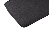 Original Ford C-Max mk2 2010-2015 Juego de alfombrillas traseras de suelo de terciopelo negro 2ª fila 1693733