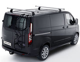 TOURNEO CUSTOM & TRANSIT CUSTOM THULE®* PORTAEQUIPAJES CON JUEGO DE 2 BARRAS TRANSVERSALES DE TECHO.