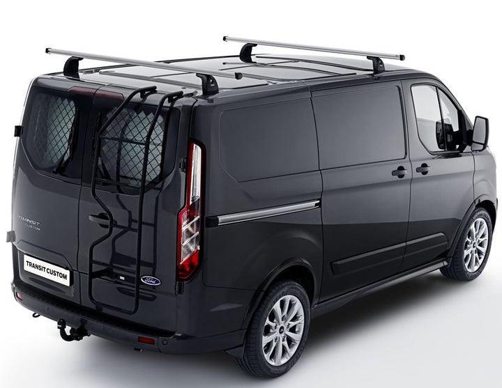 TOURNEO CUSTOM & TRANSIT CUSTOM THULE®* PORTAEQUIPAJES CON JUEGO DE 2 BARRAS TRANSVERSALES DE TECHO.