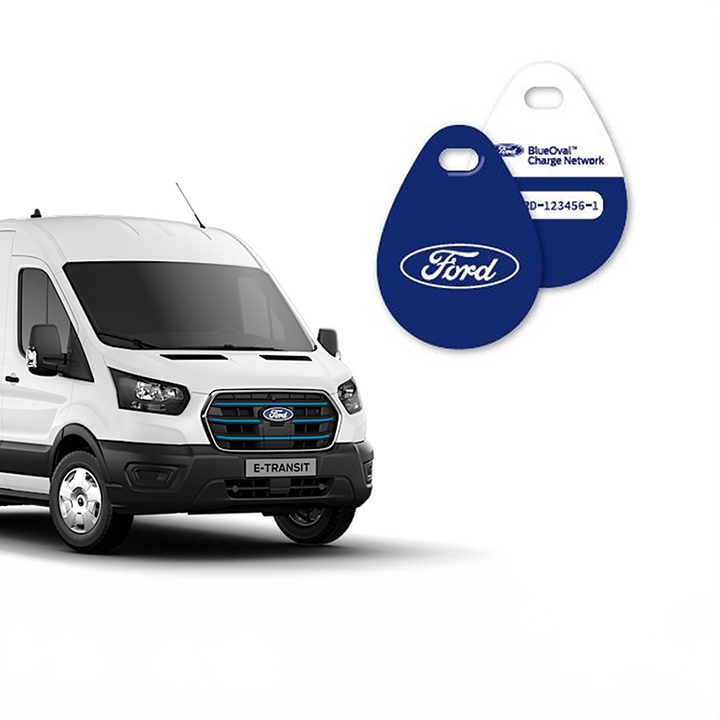 Original Llavero de carga para la red de recarga Ford BlueOval™ (BOCN)