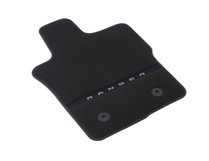 Kit de alfombrillas de moqueta delanteras y traseras Ranger Super Cab 2022+ negro excepto Raptor