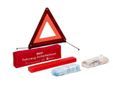 Original KAlff Pack de seguridad premium con botiquín de primeros auxilios y triángulo de advertencia en bolsa blanda 2646608