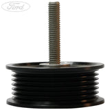 Polea tensora auxiliar curvada original para Ford Ranger 2.5 gasolina (sin aire acondicionado) 1722303