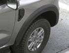 Original Ford Ranger Bordes de guardabarros delanteros y traseros en negro mate