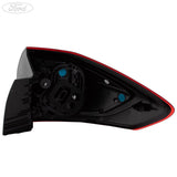 Unidad de luz trasera exterior N/S (lado del conductor) original para Ford C-Max UAV 5 puertas 04-2015 2022000