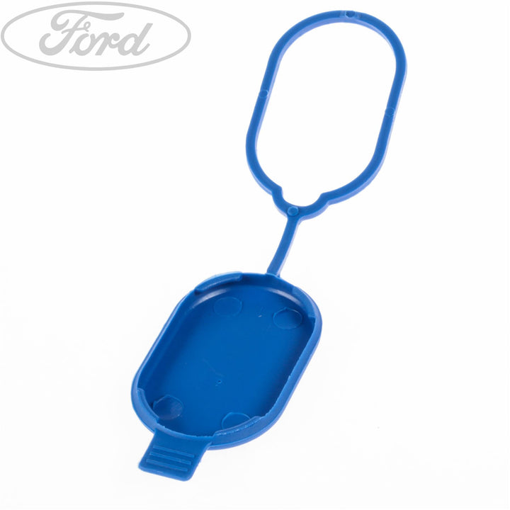 Tapa para botella del depósito de agua del lavaparabrisas original Ford 1520310