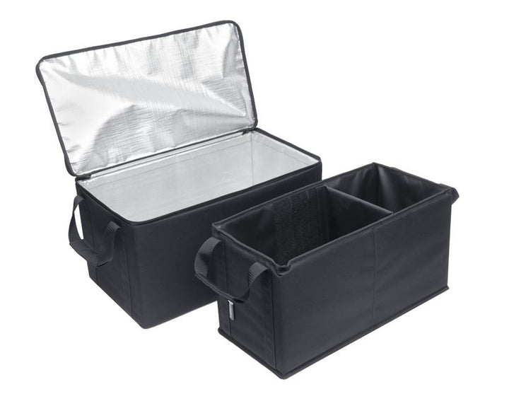 SISTEMA BOX-IN-BOX PARA USAR DENTRO DE LA MEGABOX DE FORD PUMA O COMO SOLUCIÓN DE TRANSPORTE INDEPENDIENTE PARA TODOS LOS DEMÁS VEHÍCULOS, EN COLOR NEGRO.