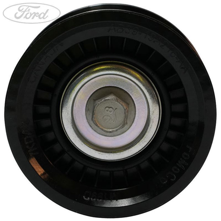 Polea tensora auxiliar curvada original para Ford Ranger 2.5 gasolina (sin aire acondicionado) 1722303