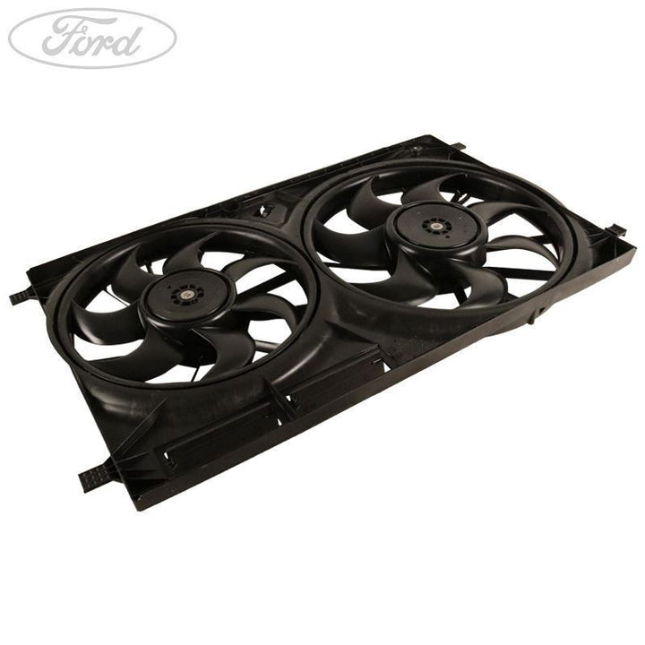 Ventilador doble de motor y carcasa originales para Ford Transit Custom 2.0 EcoBlue 2041816