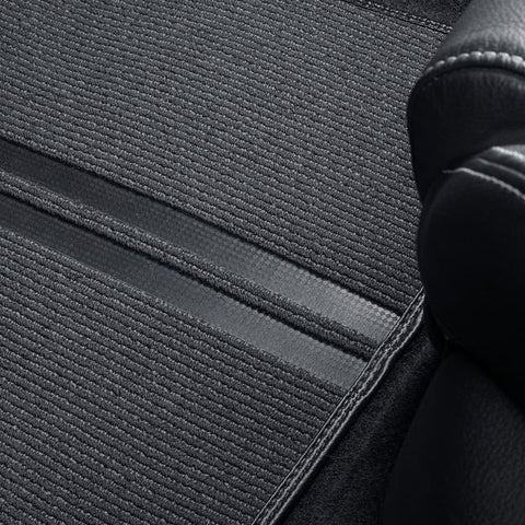 IKON MOTORSPORTS - Alfombrillas compatibles con Ford Focus 2011-2015, de  nailon, color negro